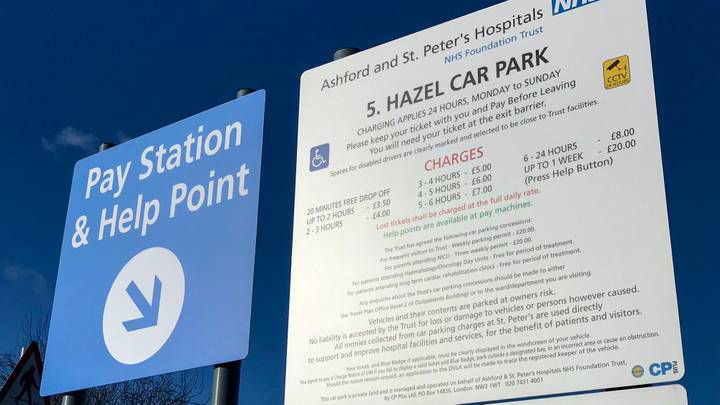 NHS Staff To Get Free Parking At Hospitals During Coronavirus Outbreak 