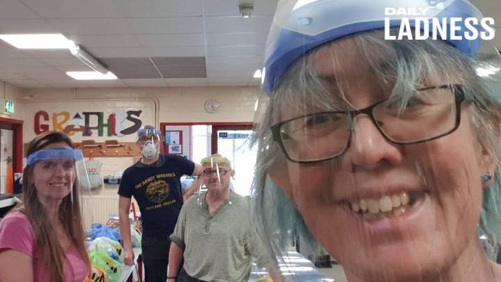 Teacher Uses School Lab To Make Hundreds Of Protective Masks For NHS 