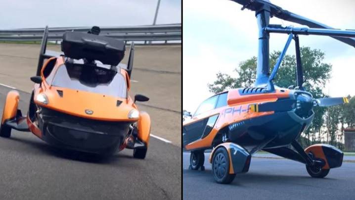 Three-Wheeled Flying Car Wins Approval To Drive On Roads