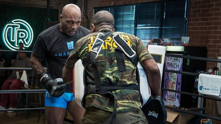 Mike Tyson Shares Explosive Training Video Ahead Of Roy Jones Jr Fight