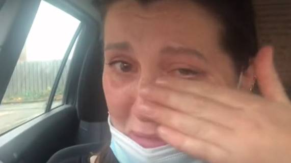 Care Worker Cries After Losing Job For Refusing Covid-19 Vaccine