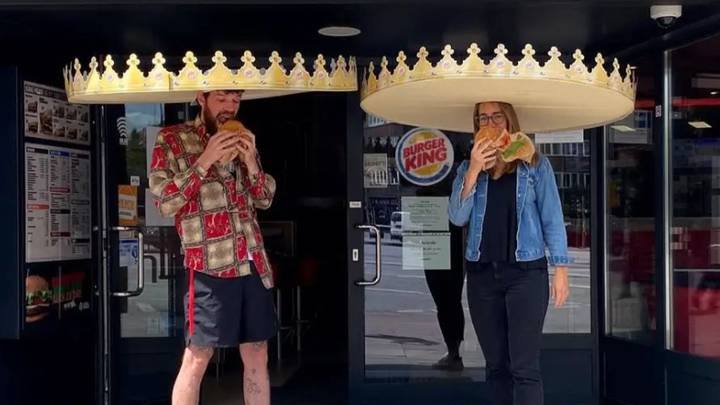 Burger King Introduces Social Distancing Crowns
