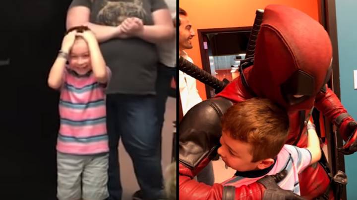 Superheroes Surprise Heartbroken Boy After Only One Friend Turns Up To His Birthday Party