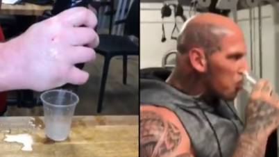 Martyn Ford Drinks Eddie Hall's Sweat, For Some Reason