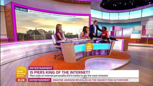 Piers Morgan Calls Himself the “King of the Internet” – Fails Dramatically