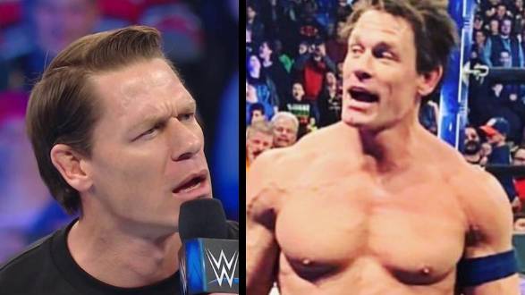John Cena Returns To WWE And Gets Torn Apart For New Hair 