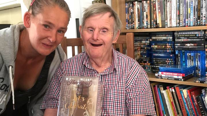 Pensioner With Down's Syndrome Prepares To Celebrate His 72nd Birthday