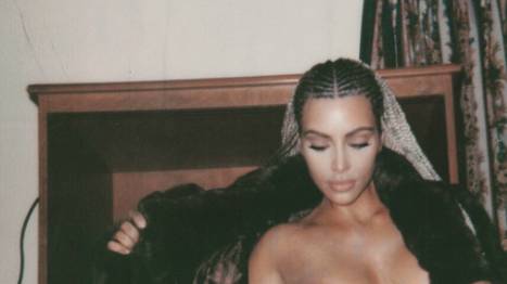 People Are 'Dressing' Kim Kardashian After Her Topless Post 
