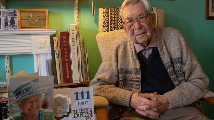 England's Oldest Man Turns 111 And Shares Secret To His Longevity