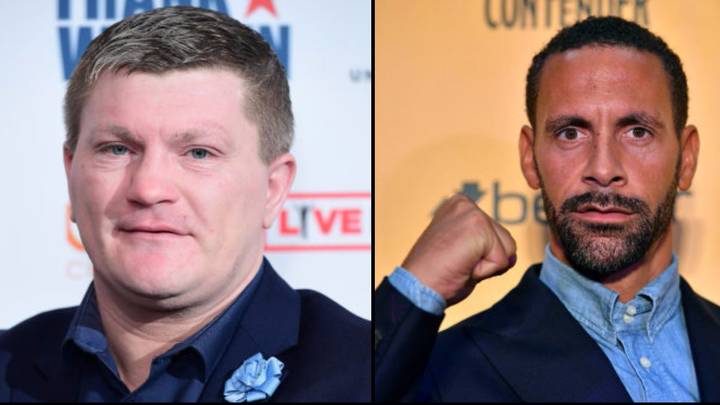 Ricky Hatton Has Said He Would Return To Boxing To Fight Rio Ferdinand