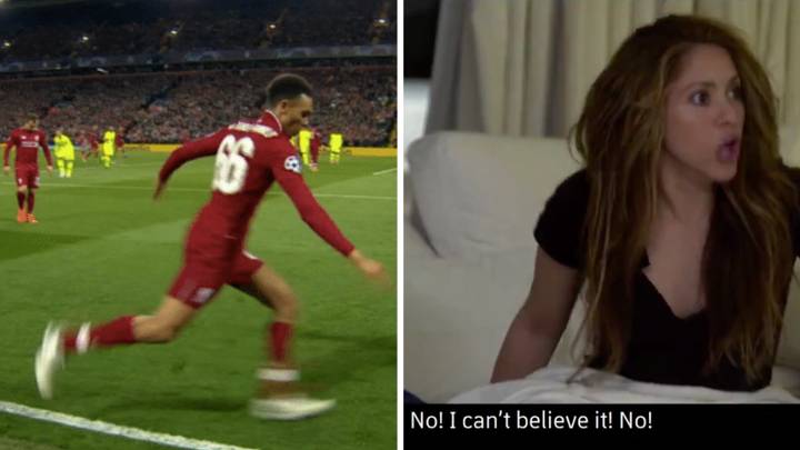 New Footage Shows Shakira's Priceless Reaction To Liverpool's Champions League Comeback