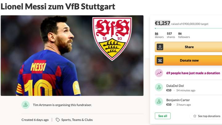 German Football Fan Sets Up GoFundMe Page To Raise $1.5billion So His ...