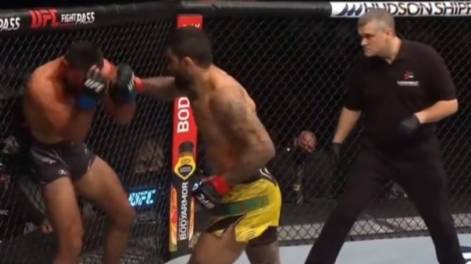 MMA Referee Dubbed 'The Worst In History' For Not Stopping Brutal Beatdown At UFC 267