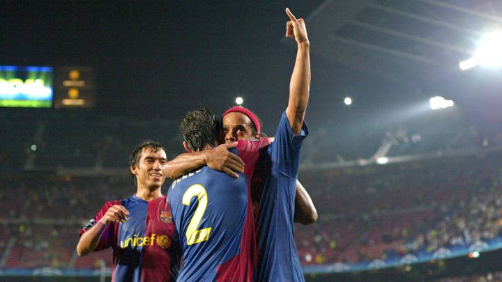 The Story Behind Ronaldinho's Barcelona Home Debut Taking Place At Midnight