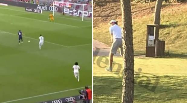 Gareth Bale Spotted Playing Golf At The Same Time As Spurs Beat Real Madrid
