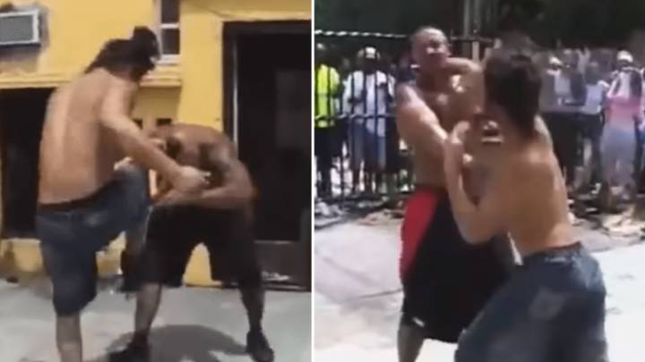 When Jorge Masvidal Had A Street Fight In Kimbo Slice's Backyard