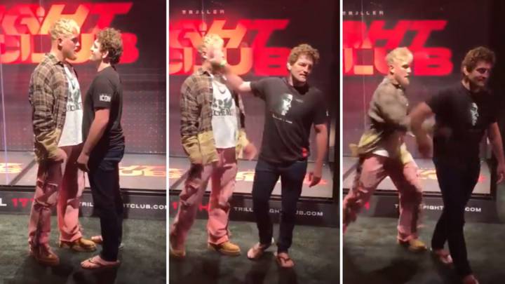 Jake Paul And Ben Askren Got Into It At Press Conference Ahead Of Boxing Bout