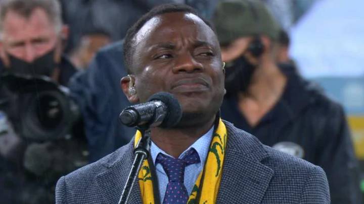 Burundian Refugee's Tear-Jerking Rendition Of The Australian National Anthem Ahead Of The Bledisloe Cup