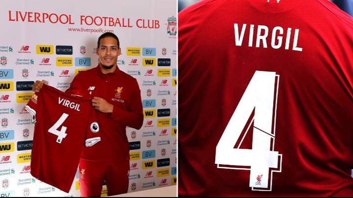 The Real Reason Why Virgil van Dijk Only Uses His First Name On The Back Of  His Liverpool Shirt - SPORTbible