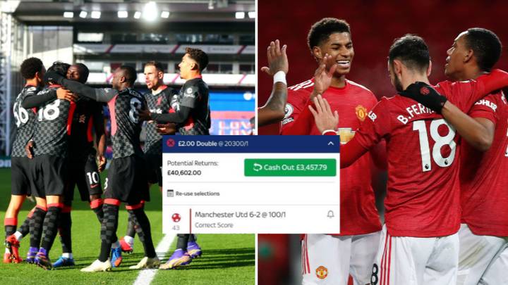 Punter Cashes Out On Incredible Manchester United And Liverpool Double