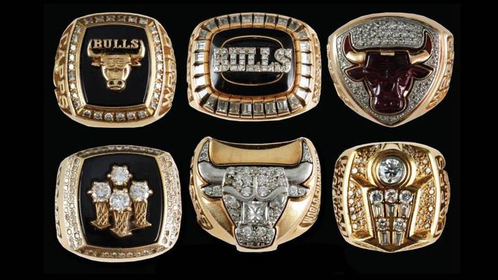 All Six Chicago Bulls NBA Championship Rings Are Set To Be