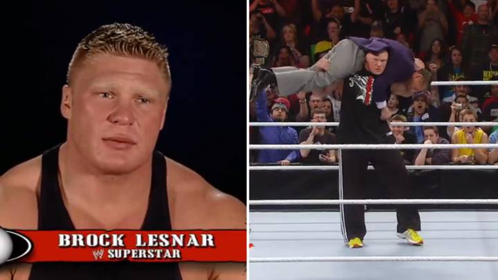 Brock Lesnar Explains How He Developed One Of WWE's Most Devastating Finishing Moves