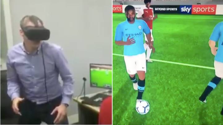 Jamie Carragher Uses Virtual Reality On MNF To Analyse The Game And It's Incredible
