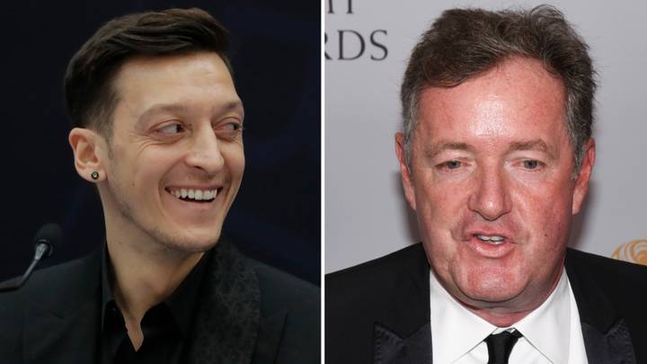 Former Arsenal Star Mesut Ozil Continues Heated Rivalry With Piers Morgan By Firing Brutal Dig