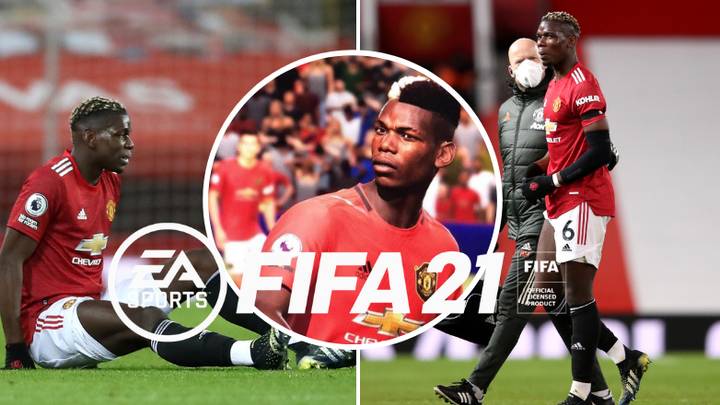 Manchester United's Paul Pogba Is Now 'Injury Prone' In Latest FIFA 21 Update