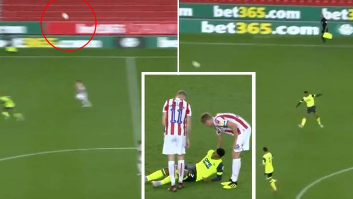 The Best Goal Own-Goal Ever Happened In Huddersfield's Defeat To Stoke City