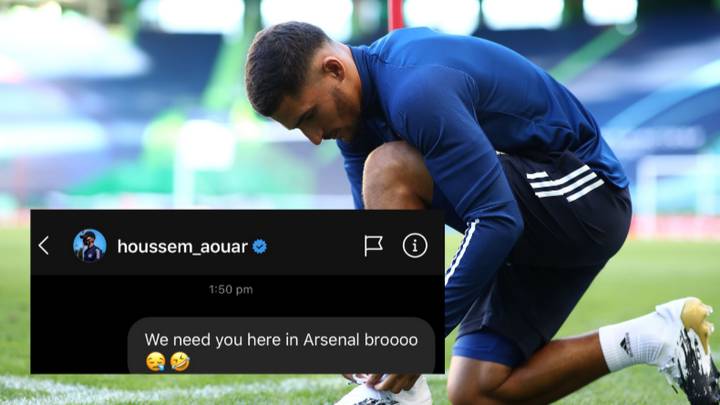 Rapper M Huncho Gets A Reply From Houssem Aouar After Trying To Get Him To Sign For Arsenal