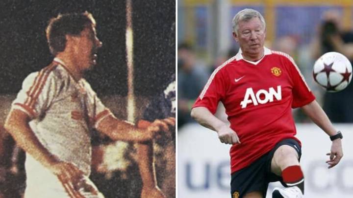The Time Sir Alex Ferguson Played For Manchester United