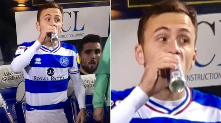 QPR Substitute Josh Scowen Downs Can Of Red Bull, Seconds Before Coming On 