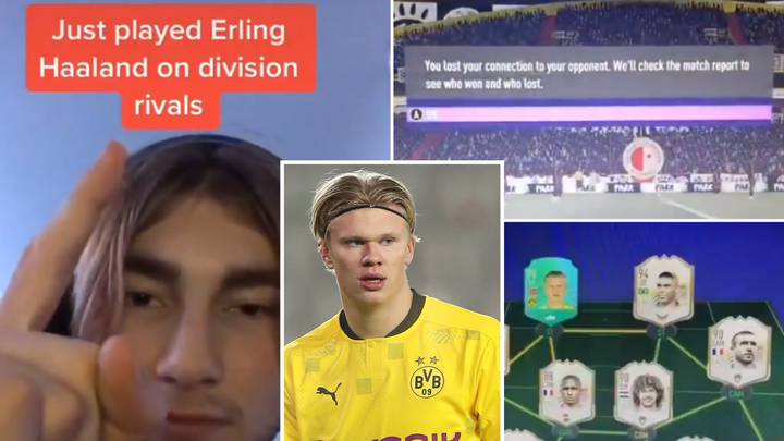 FIFA 21: Erling Haaland 'Rage Quits' A Game Of Ultimate Team