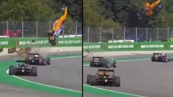 Formula Three Driver Alex Peroni In Horror Crash During Italian Grand ...