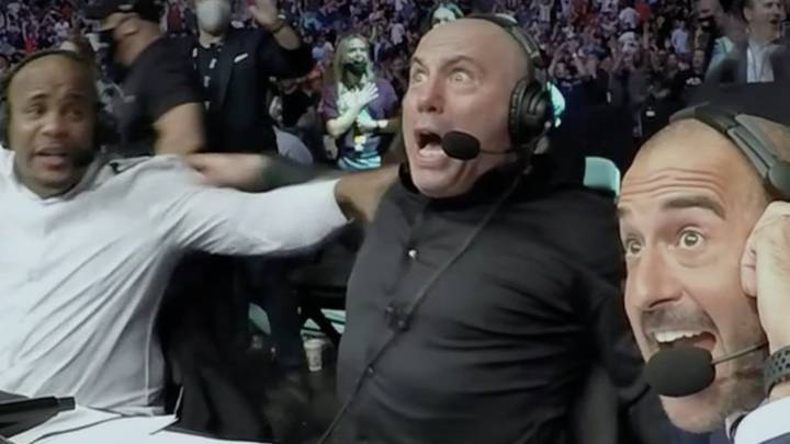 This Six-Minute Video Showing Joe Rogan, Jon Anik And Daniel Cormier's Reactions To Knockouts Is Pure Gold