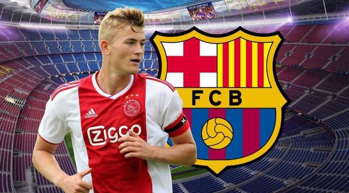 Barcelona Are 'On The Verge' Of Signing Ajax Captain Matthijs De Ligt
