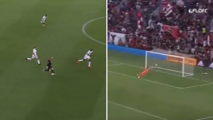 Wayne Rooney Scores Outrageous Goal From His Own Half Against Orlando City