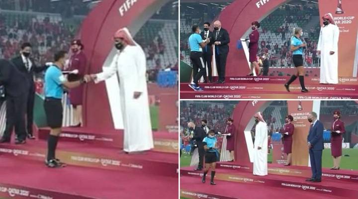 Qatari Royal Refuses To Acknowledge Female Officials At FIFA Club World Cup