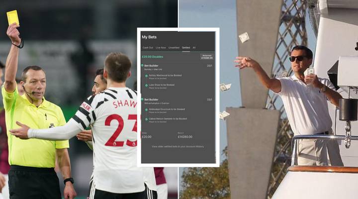 Incredible Bet Sees Punter Win £14,280 From Just Four Yellow Cards
