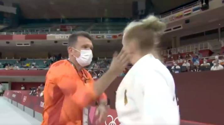 Olympics Viewers Shocked After Coach Slaps Athlete On Live TV