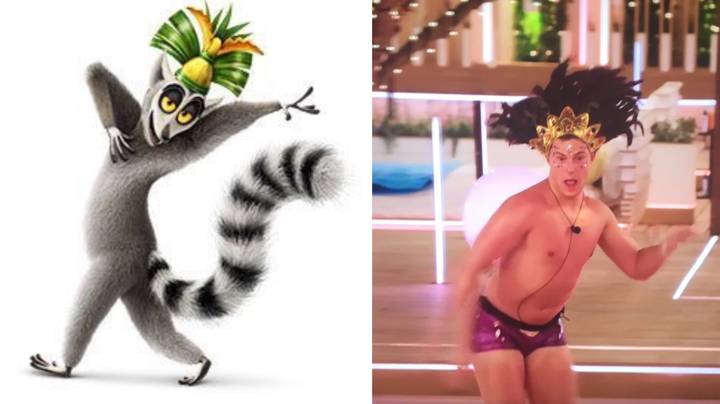People Are Comparing Curtis Pritchard To King Julien And We Can’t Unsee It
