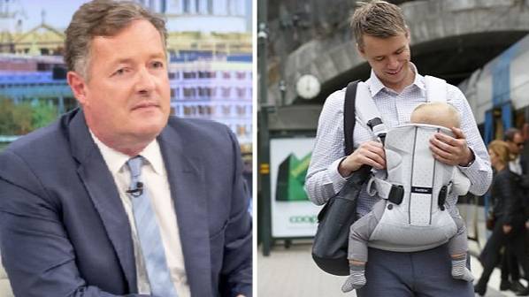 Dads Hit Back After Piers Morgan Shames Men For Using Baby Carriers