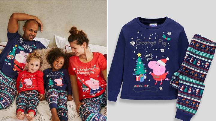 Matching christmas discount pjs matalan