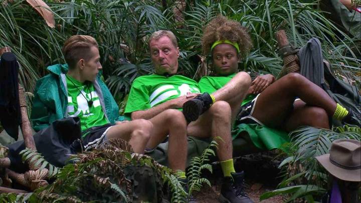 James McVey Has Been Giving Half His Food To Harry Redknapp On I'm A Celeb
