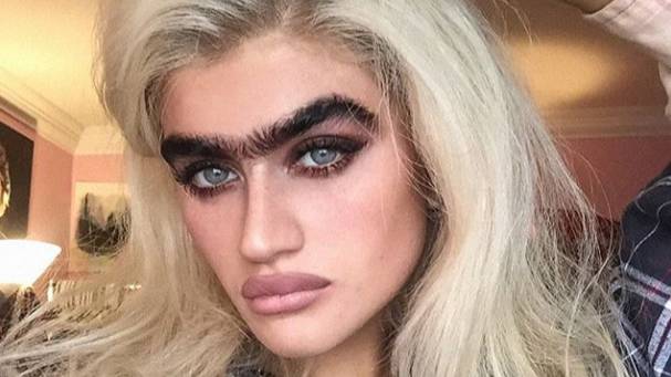Model With Amazing Monobrow Reveals She Gets Death Threats Because Of Her Look