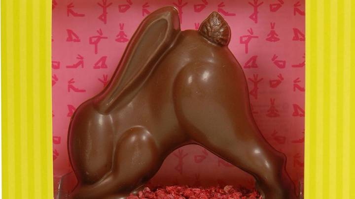 M&S Chocolate Easter Bunny Goes Viral For Its Suggestive Pose 