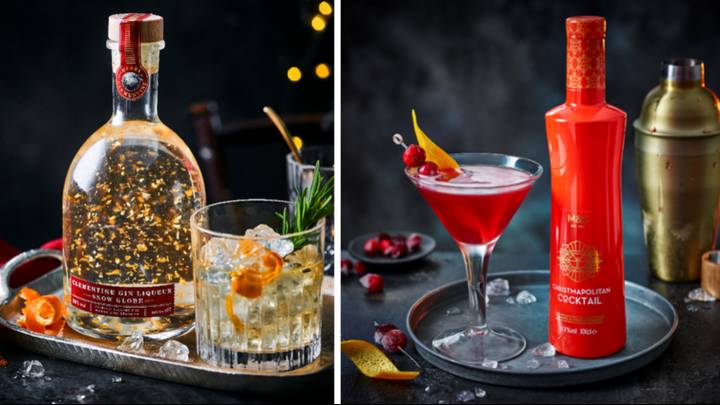 M&S' New Festive Range Features A Clementine Gin Liqueur Snow Globe And A Christmapolitan