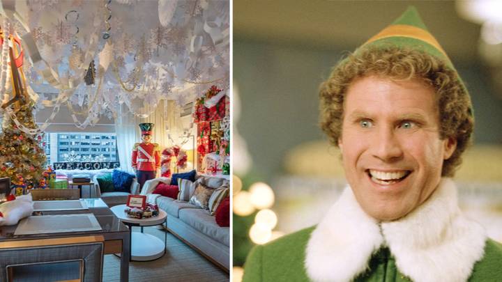 You Can Now Stay In An 'Elf' Inspired Hotel Room And It's Magical