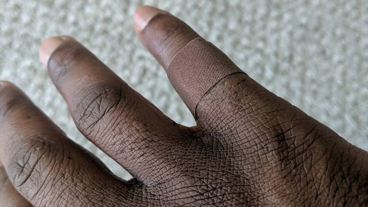 Man Is Overcome With Emotion After Finding A Plaster That Matches His Skin Tone